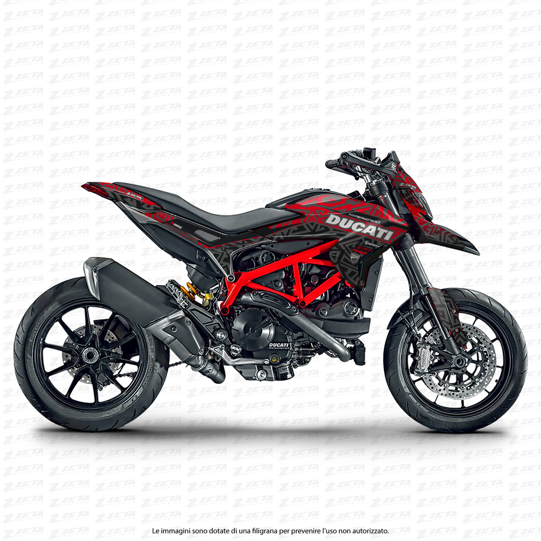 Price Ducati Hypermotard 821 2021 Semi Custom Graphics Kit Ducati