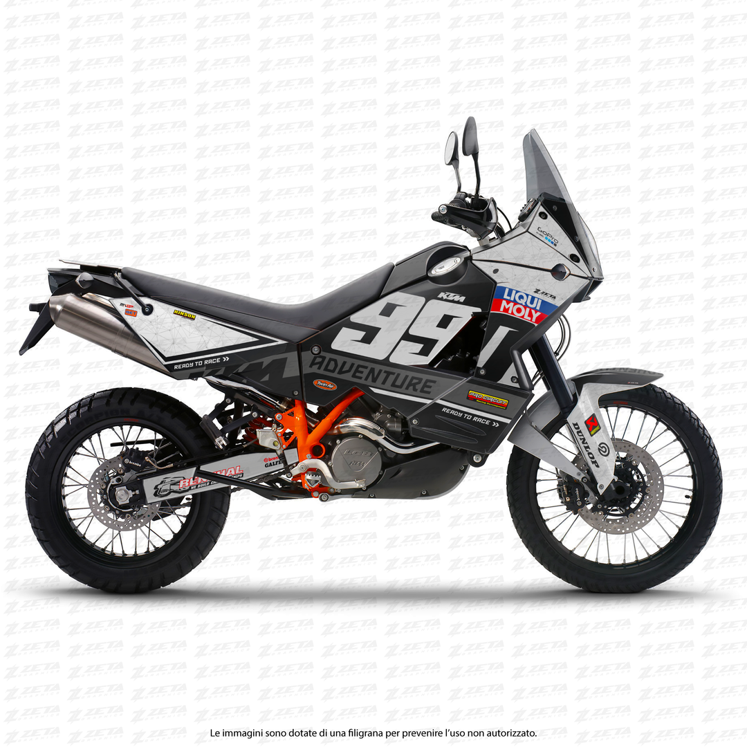 Semi Custom Graphics Kit Ktm Adventure 990 2006-2013