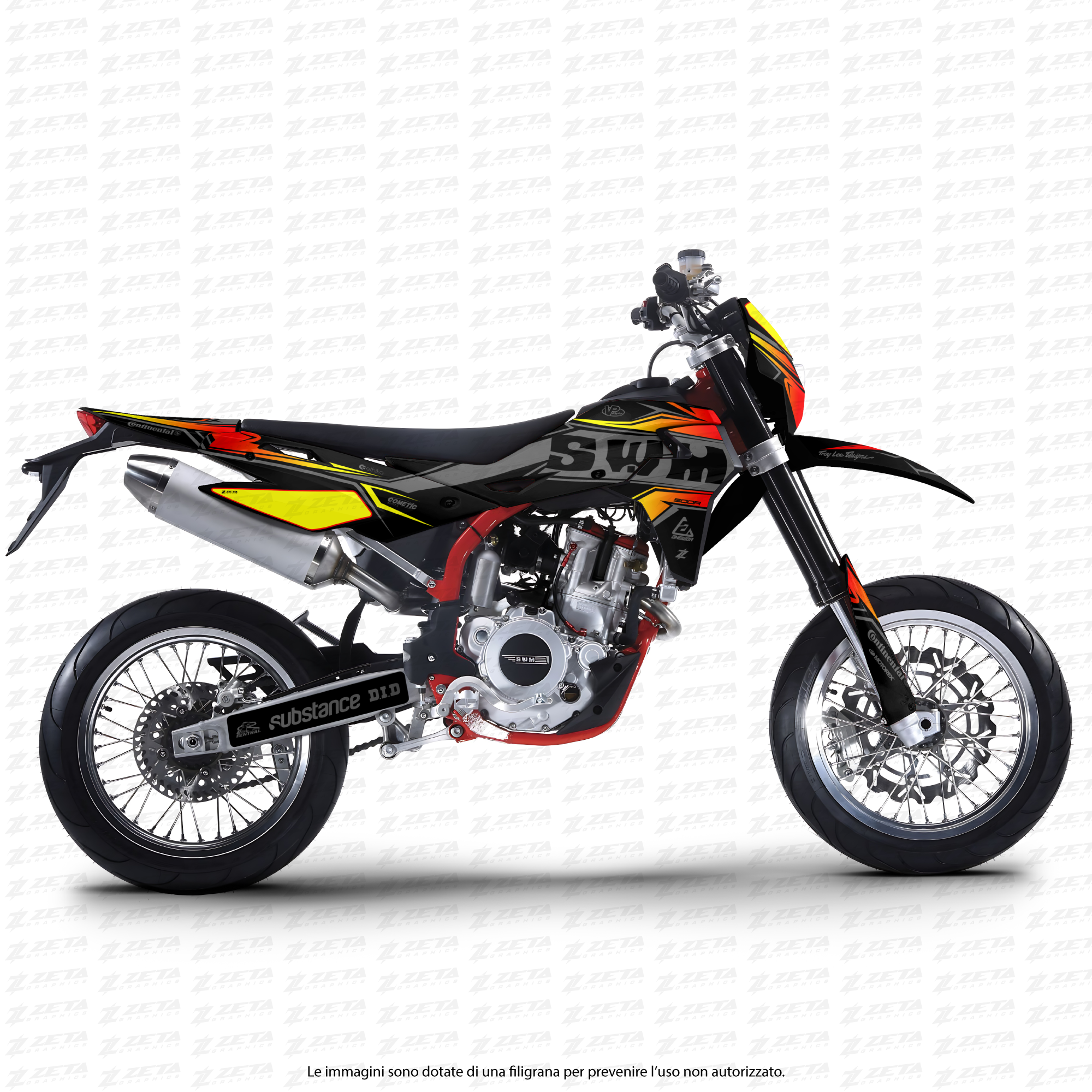 Semi Custom | Graphic Kit SWM 300/500 2016-2018
