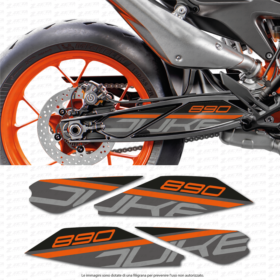 R&G Protezioni Forcellone (allung) - KTM 790 Duke '18- /890R Duke