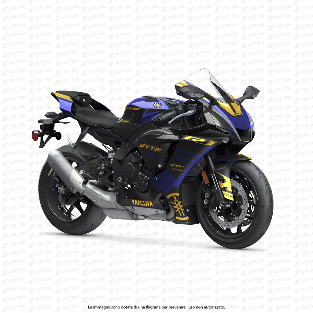 Semi Personalizzata Kit Grafiche Yamaha R1 2020 2024