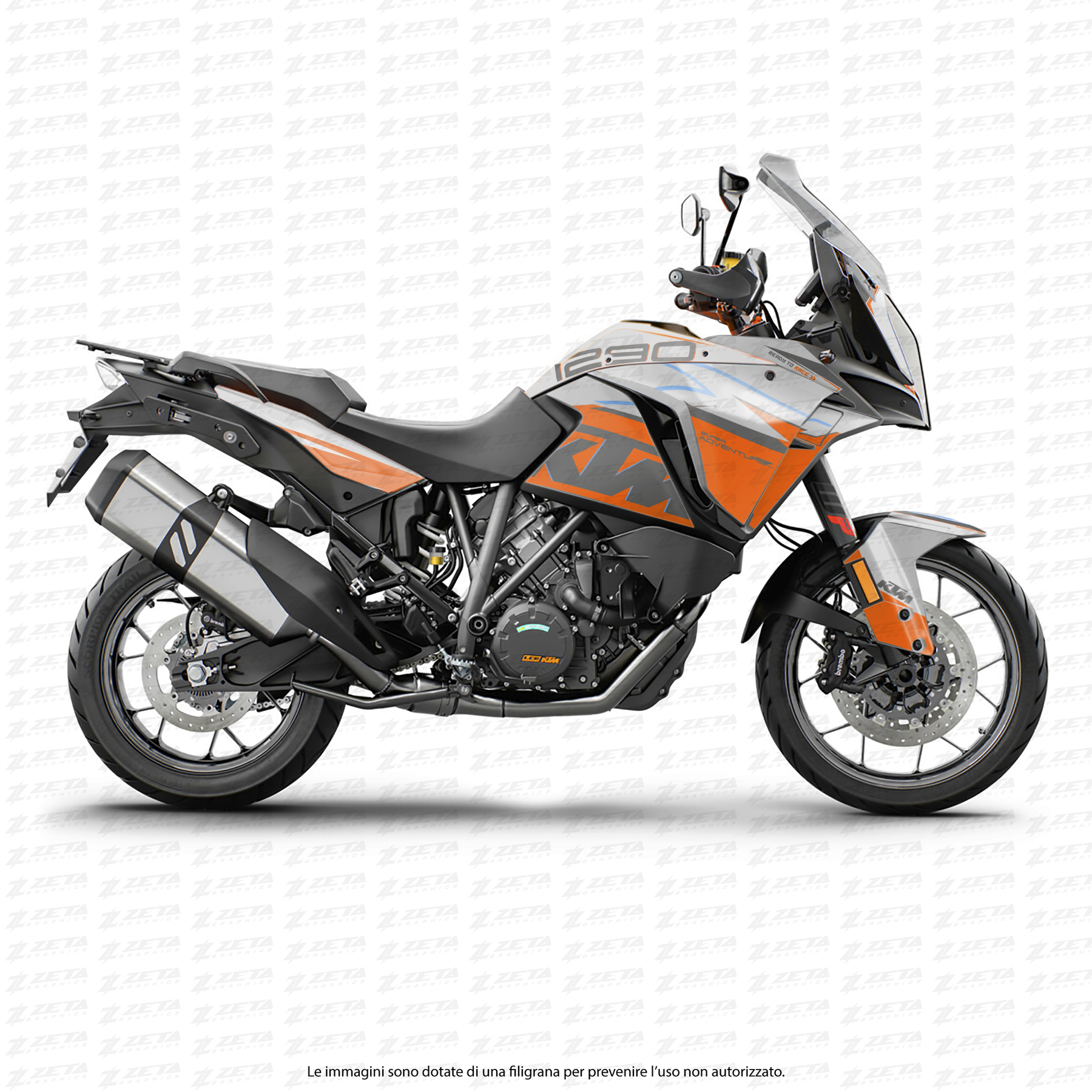 Semi Custom Kit Grafiche Ktm Super Adventure 1290 2017-2020