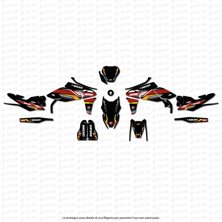 stiarat出品画面 Semi Custom | Ducati Hypermotard 698 Graphics Kit