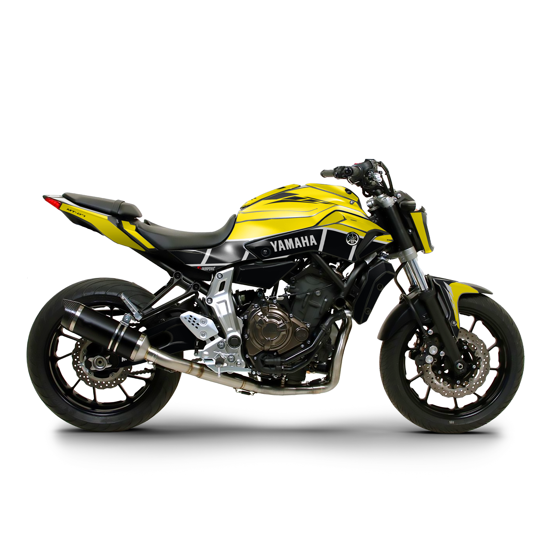 Yamaha mt 07 custom deals