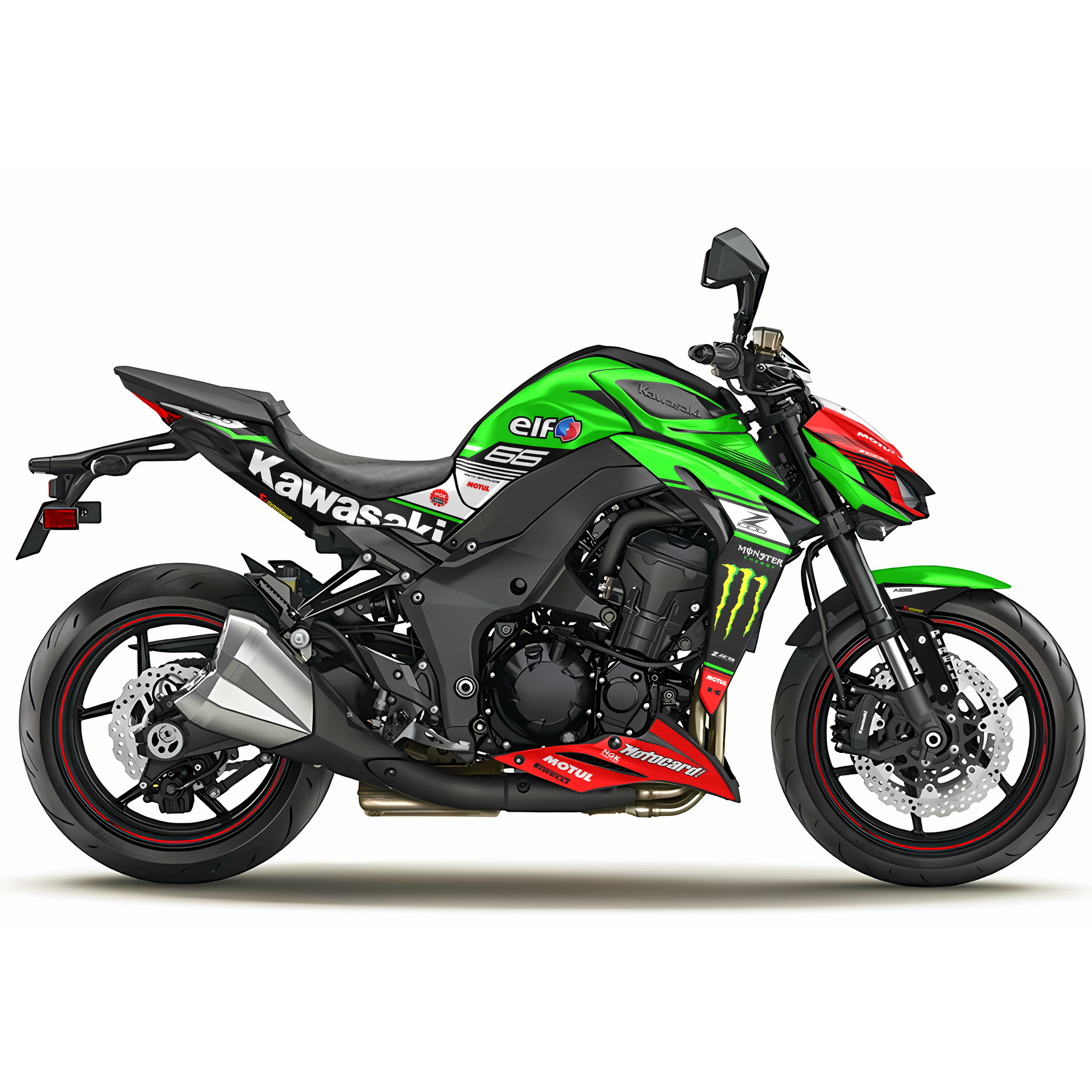 Semi Custom Kit Grafiche Kawasaki Z 1000 2014 2020